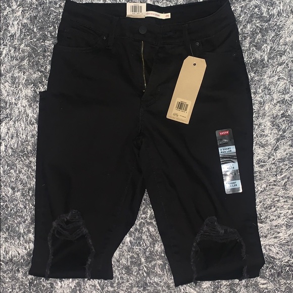 Levi’s 721 high-rise skinny black jeans!!! - Picture 2 of 6